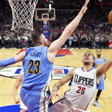 clippers nuggets score